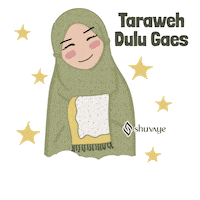 alfiihusnashuvaye hijab ramadhan sahur islamic Sticker