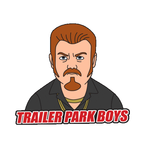 Jim Lahey Bubbles Sticker by Trailer Park Boys