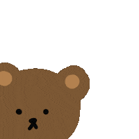 yebbin hungry bear dinner lunch Sticker