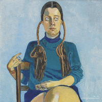 alice neel eye roll GIF by unimpressionism