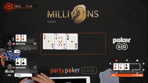 Partypokerlive giphyupload winning poker poker face GIF