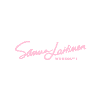 Sanna Sticker by Fitclubfinland