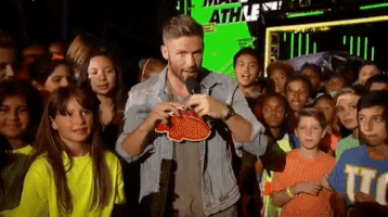 winning julian edelman GIF by Kids Choice Sports 2017