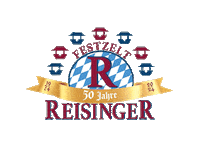 festzelt-reisinger jubiläum volksfest festzelt gäubodenfest Sticker