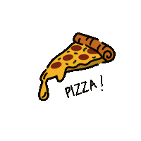 Pizza Sticker