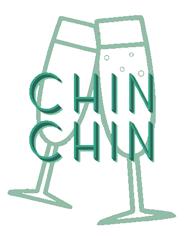Chin Chin Cheers Sticker