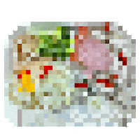 Wanttseng pixel good tasty taiwan Sticker