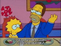 Speaking Season 3 GIF by The Simpsons