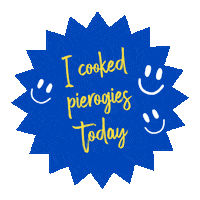 Pierogi Smile Sticker by Mrs. T's Pierogies