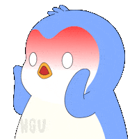 No Way Omg Sticker by Pudgy Penguins