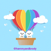 Dogs Pride Month GIF by HammyandBrody