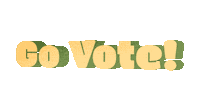 Red White Blue Vote Sticker