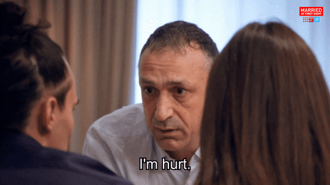 Sad Reality GIF by Married At First Sight