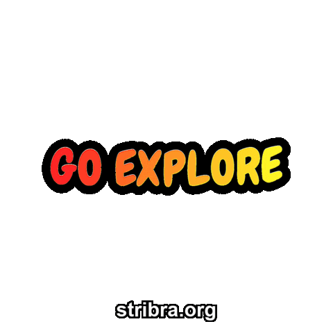 Fun Explore Sticker by stribra