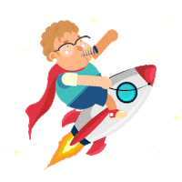 Space Stars Sticker by getbaff