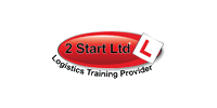 2StartTraining forklift cpc hgv lorry Sticker