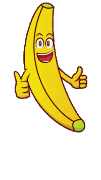 banana Sticker by BNN Costanera