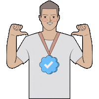 Verified Sticker by Gudim