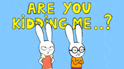 Friends No GIF by Simon Super Rabbit