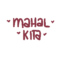nucumerika love i love you hearts kita Sticker