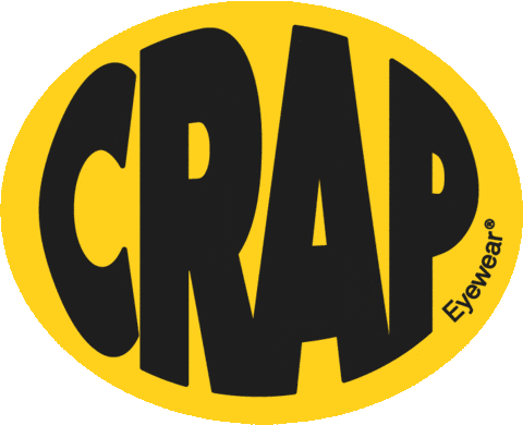 Gold Sticker by CRAP Eyewear