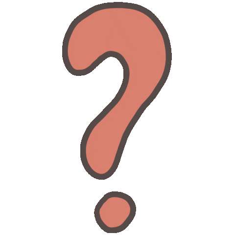 Confused Illustration Sticker by Winnie Gu 顾韵昀