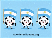 Vamos Argentina Football World Cup GIF by InterNations