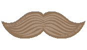 mustache Sticker by Urban Roots Beer