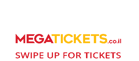 Tickets Sticker by Megatickets.co.il