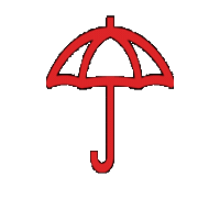 Anna Sui Umbrella Sticker by Cranbrook Art Museum
