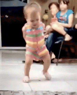 Baby Steps Dancing GIF