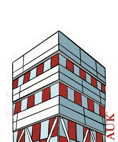 University Graduation Sticker by AUK