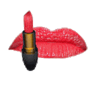 makeup lipstick STICKER