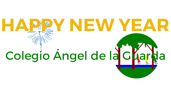 Happy New Year Feliz Ano Nuevo Sticker by Colegio Ángel de la Guarda