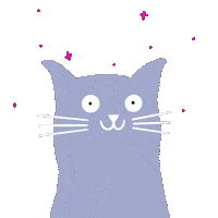 Cat Pink Sticker