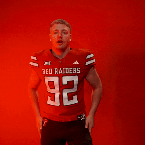 Kasen Long GIF by Texas Tech Football