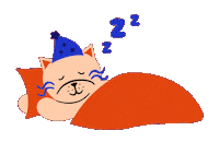 Sleepy Good Night Sticker by Jessica Lau