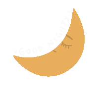 Sleepy Good Night Sticker