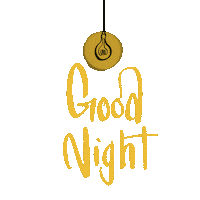 Good Night Illustration Sticker