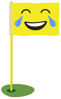 Happy Golf Sticker