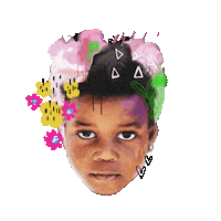 beleafmel mood black love true colors anaya Sticker