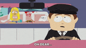 shocked paris hilton GIF by South Park 