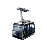 Cabin Trolley Sticker by WingsOfTatev