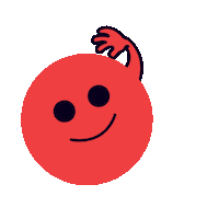 hustle_la hello hi wave emoji Sticker