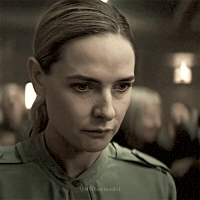 Rebecca Ferguson Thinking GIF