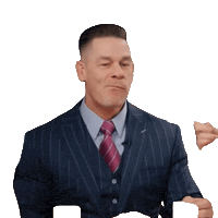 Confused John Cena Sticker