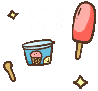 Food Grabfood Sticker by Grab Indonesia