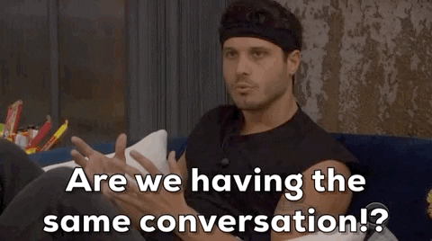 Conversation What GIF by Big Brother