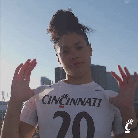 College Sports Sport GIF by Cincinnati Bearcats