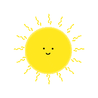 Sunny Day Smile Sticker